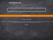 Tablet Screenshot of glassman.dchallofjustice.com