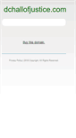 Mobile Screenshot of dchallofjustice.com